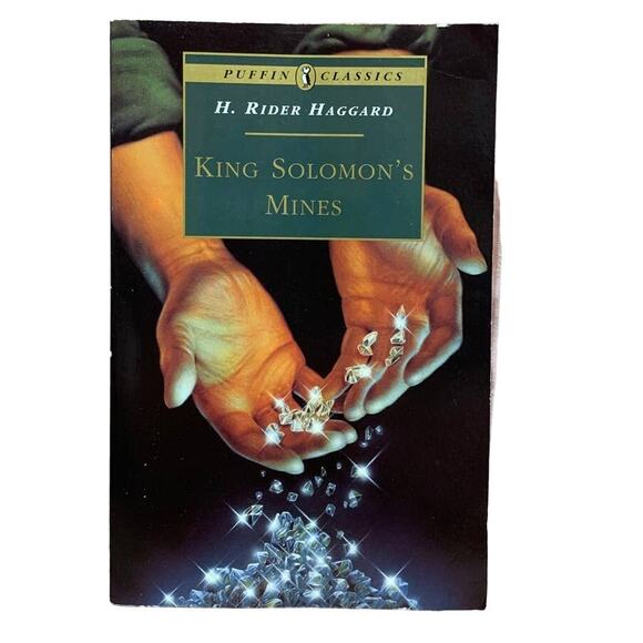 Vintage 1994 King Solomon's Mines H Rider Haggard Puffin Classics Paperback Book - Picture 1 of 2